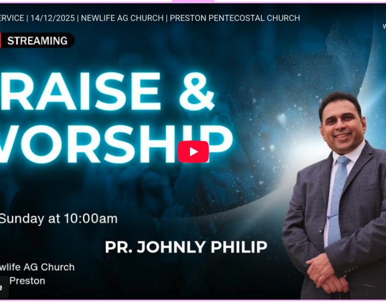 SUNDAY SERVICE | 14 DECEMBER | NEWLIFE AG PRESTON