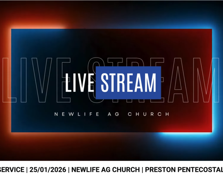 SUNDAY SERVICE | 25th JANUARY | NEWLIFE AG PRESTON